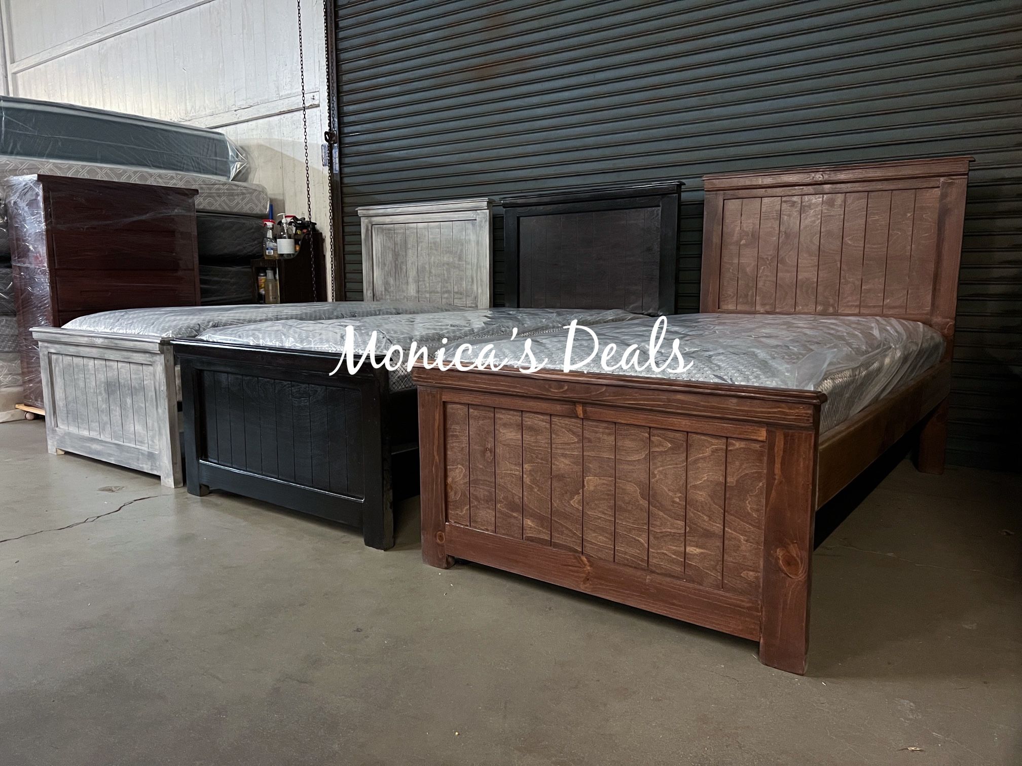 Twin Solid Wood Bed With Mattress $400,New Products : American Fashion Style Bags On Sale