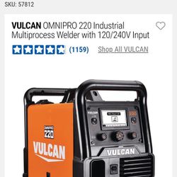 Vulcan Omnipro 220 Welder