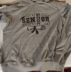 Senior 2025 Hoodie Size Medium 