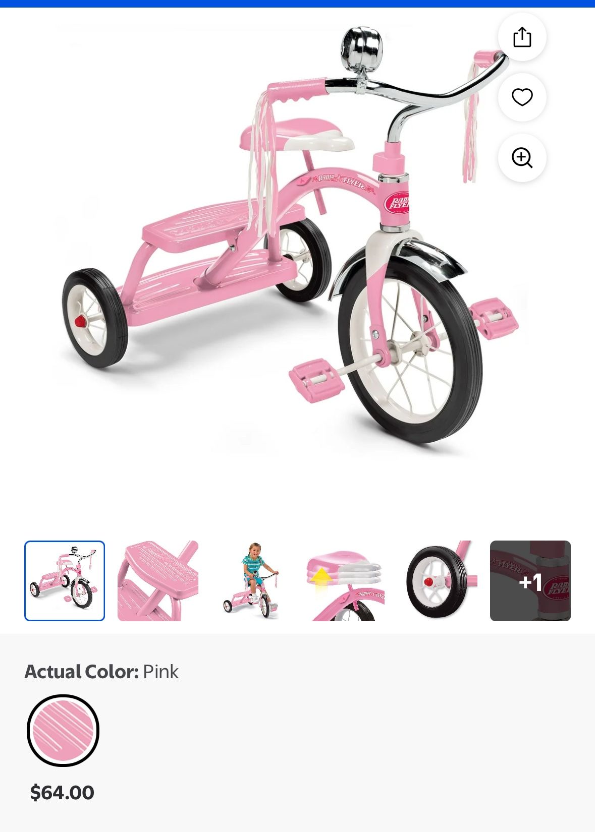 Tricycle with Handlebar Bell,