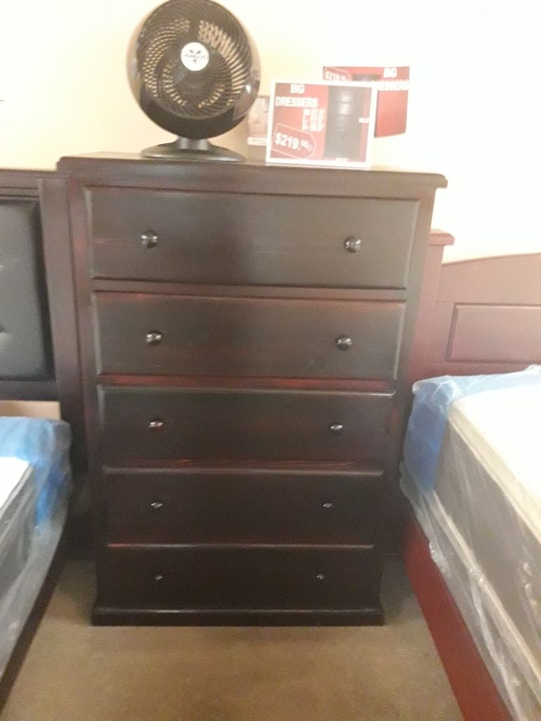 New dresser jumbo dark cherry