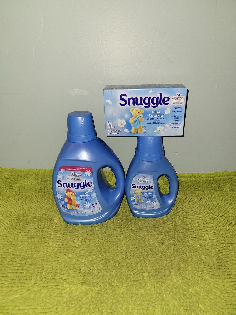 3 Snuggle (93.8oz/27.2oz/80 Sheets)