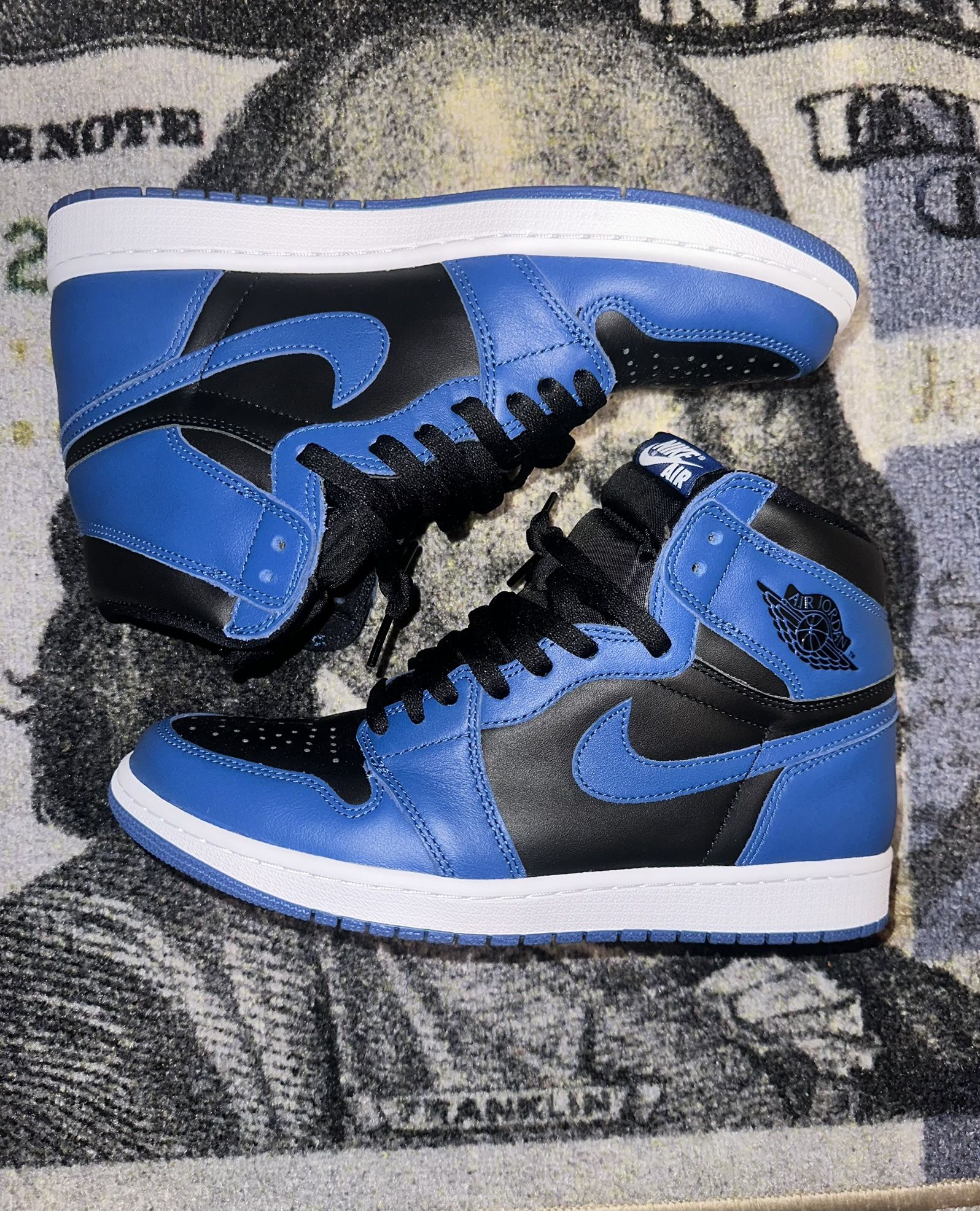 Jordan Retro 1 High Dark Marina Blue Size 10