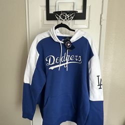 DODGERS PULLOVER HOODIE SIZE - 2XL / NEW