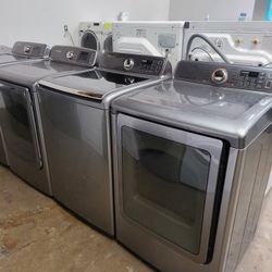 ♨️♨️SAMSUNG SET STEAM WASHER END ELECTRIC DRYER ♨️ WITH WARRANTY 