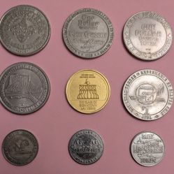 Vintage Casino Tokens MGM Circus Fremont