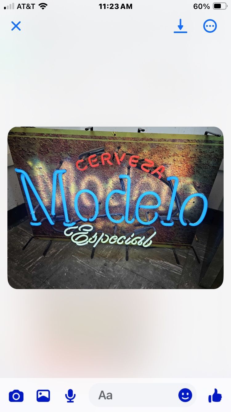 Modelo Beer Neon