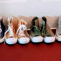 4 Pairs Converse Chuck Taylor & Chuck Taylor 2  For $40