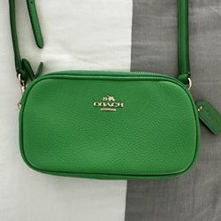 NEW Coach Crossbody Purse, Green