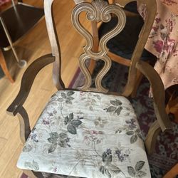 Nice Vintage wood dining Chair 