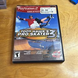 PlayStation 2 / PS2 - Tony Hawk 3 