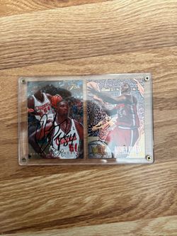 Rodney Rogers LA Clippers Basketball Card Lot – 4 Cards + Autograph
