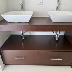 LAST DAY! 51” Double Vanity