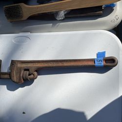 Large Pipe Wrench.