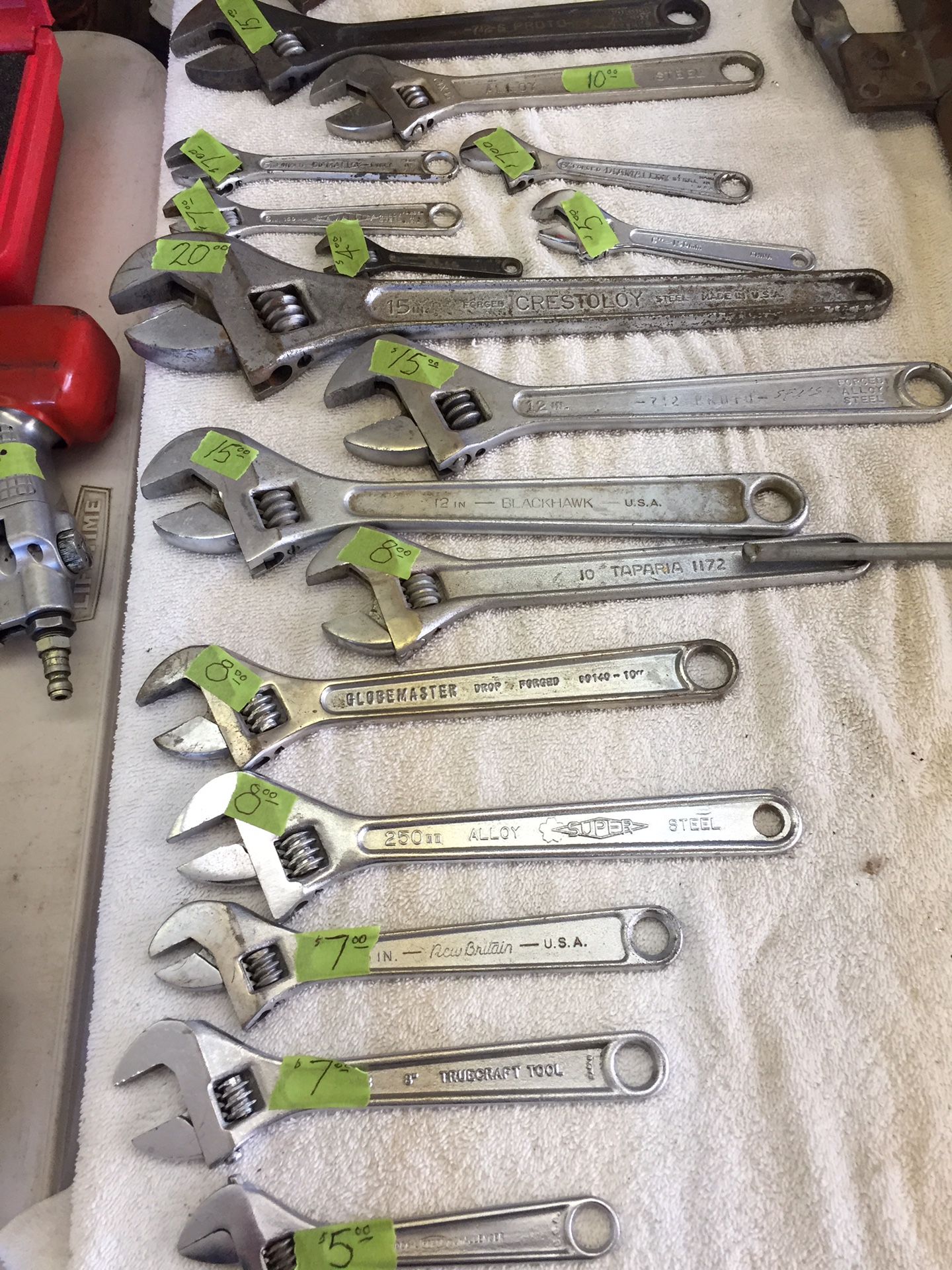 1/2 Off Price for Adjustable Wrenches