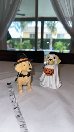 Ashland Brand Halloween Dog Figurines Set of 2