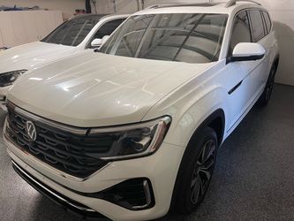2024 VW Atlas SEL R-Line, White, 21.5k miles, Pristine, PPF + Ceramic, Captains Chairs