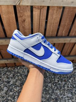 Nike Dunk Low Racer Blue White (Size 7.5, 8.5, 9, 9.5, 11, 11.5, 12)