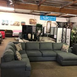 Gray Sectional Available For Immidiate Delivery 