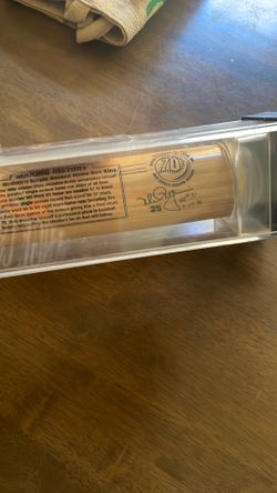 Mark Maguire autographed baseball bat