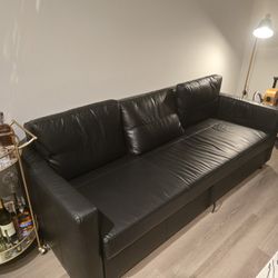 Black Couch (Sleeper Sofa)