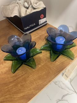 Two Candles Holders