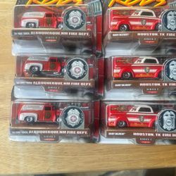 Fire Department Rods From Hot Wheels 