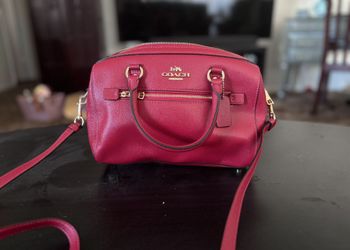 Red Coach Purse