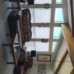 Couch And A Single Seater Sofa 