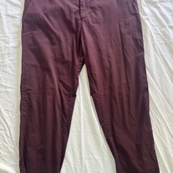 Red lululemon Men’s Pants 34/32