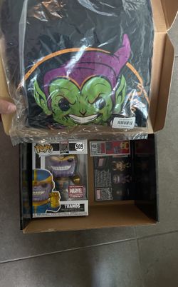 Thanos 509 Funko Pop With Shirt