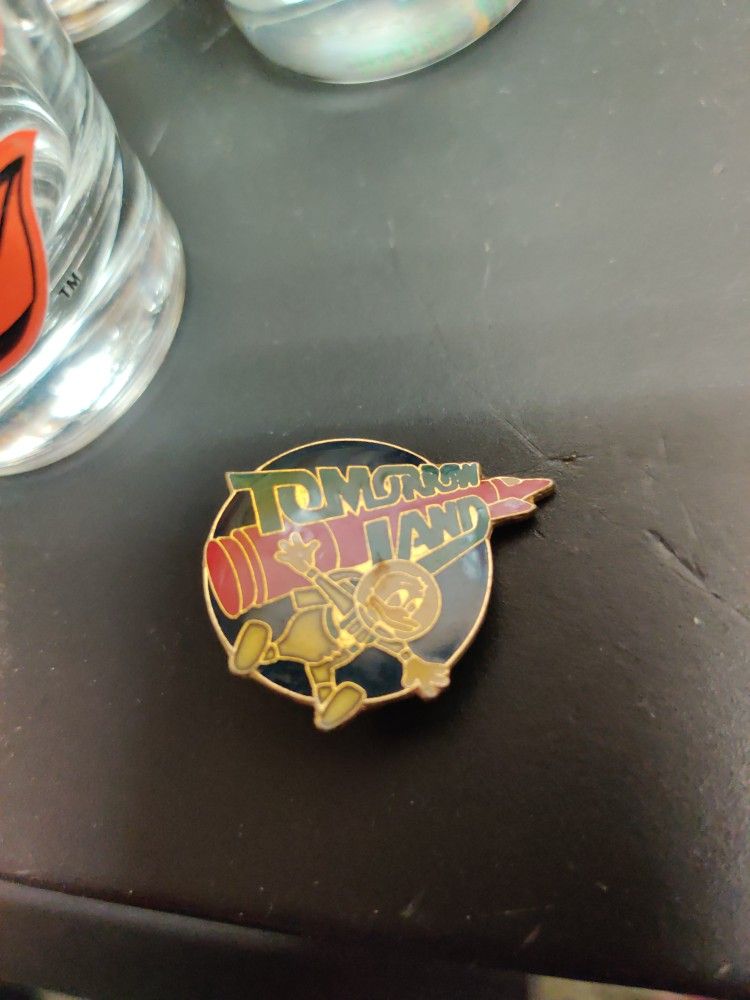 Vintage Disney Land Tomorrow Land Pin