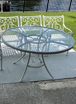 Wrought Iron Table