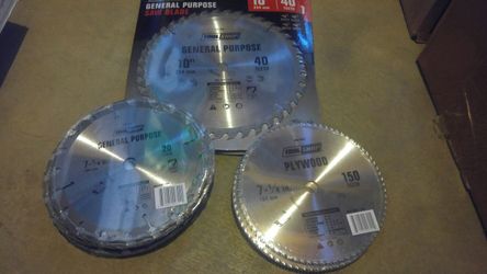 Tons of saw blades