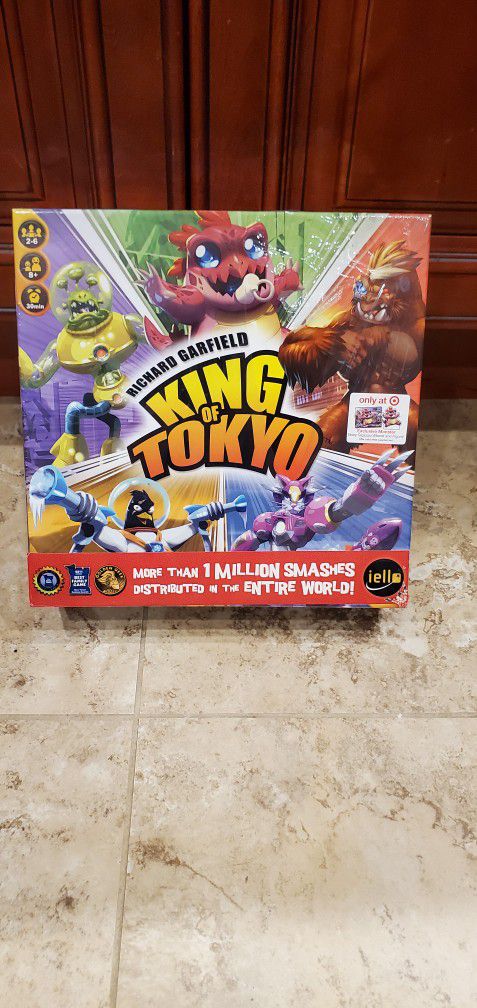 King of Tokyo Board Game IELLO Richard Garfield Target Exclusive Monster