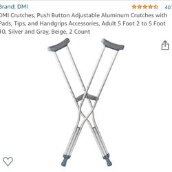 DMI Crutches - New In Pack 