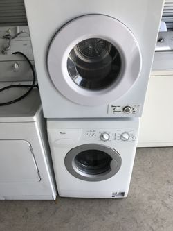 Magic chef rv front load washer and dryer