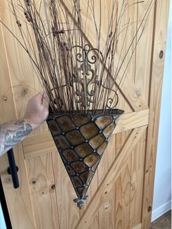Metal sconces