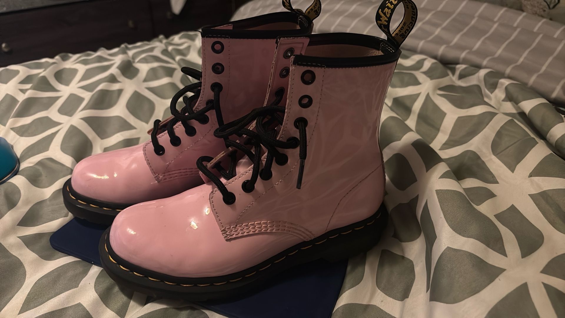 Dr. Martens Pink Boots
