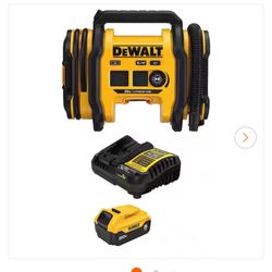 DeWalt 20V. MAX Portable Inflator W/ 5AH & charger