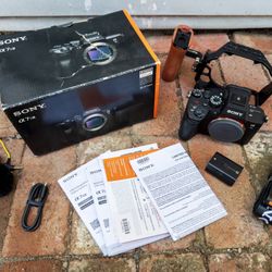 Sony A7SIII Full Frame 4K 120fps Camera with Small Rig Cage