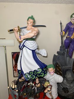Wano Arc Zoro With Bust And Extra Head Sculpt