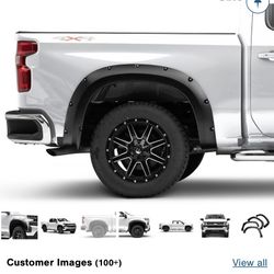 Side Flares 19-21 Chevy Silverado 1500