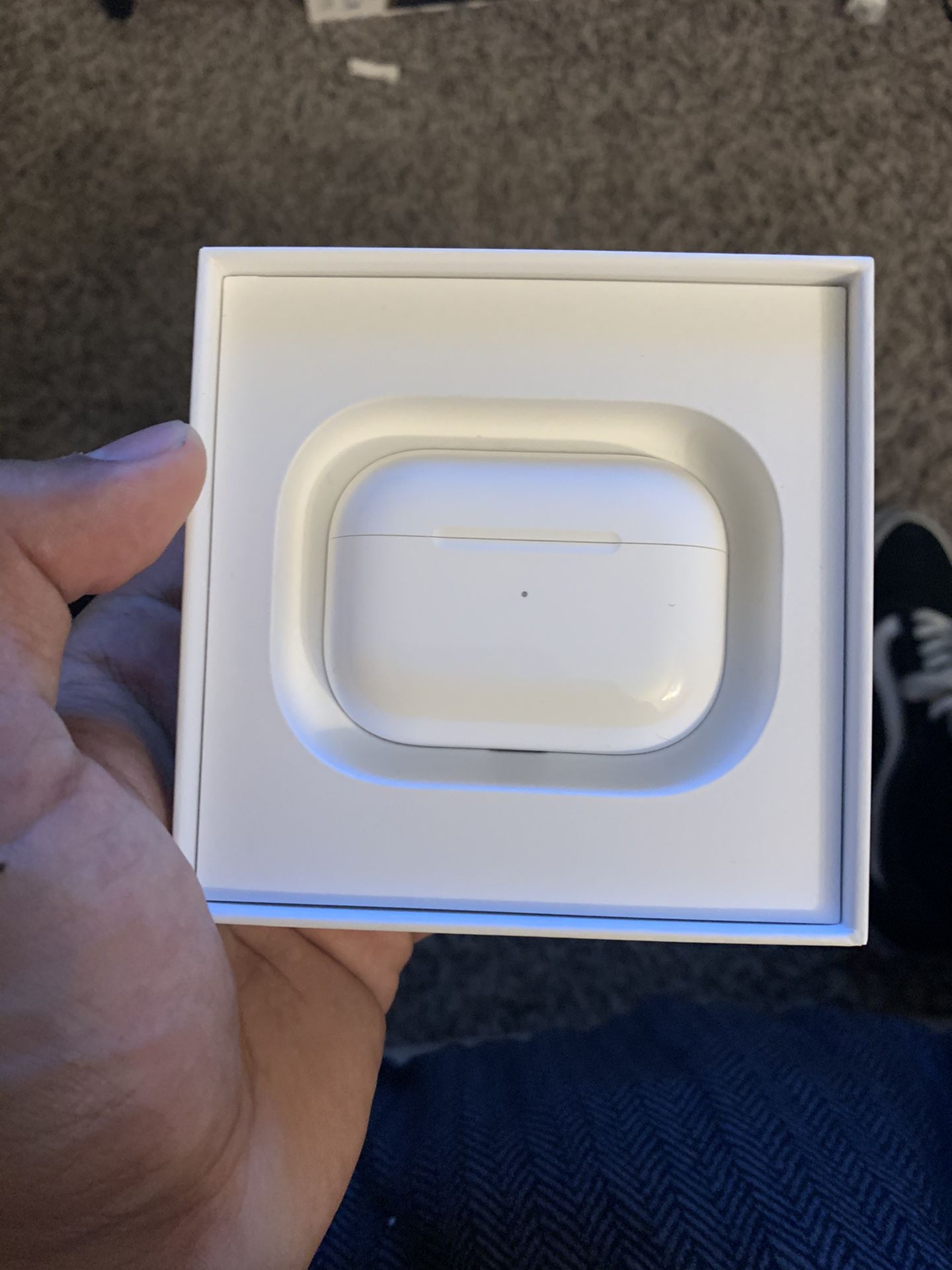 AirPods Pro wireless charging case.