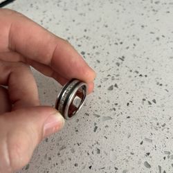 Superior Ring // Verragio Men’s Ring Platinum Titanium Band Eternity Band. Very Heavy Ring