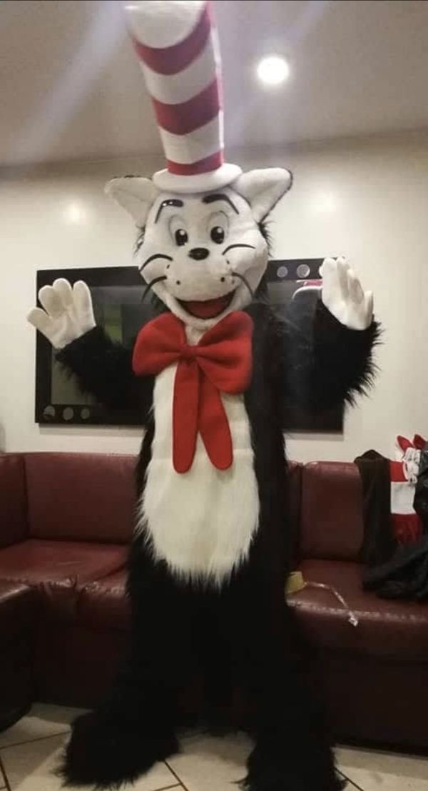 Adult Mascot, Cat in the Hat , Dr. Seuss costume for Sale in Kissimmee