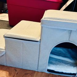 Small dog or cat  stairs / storage / bed