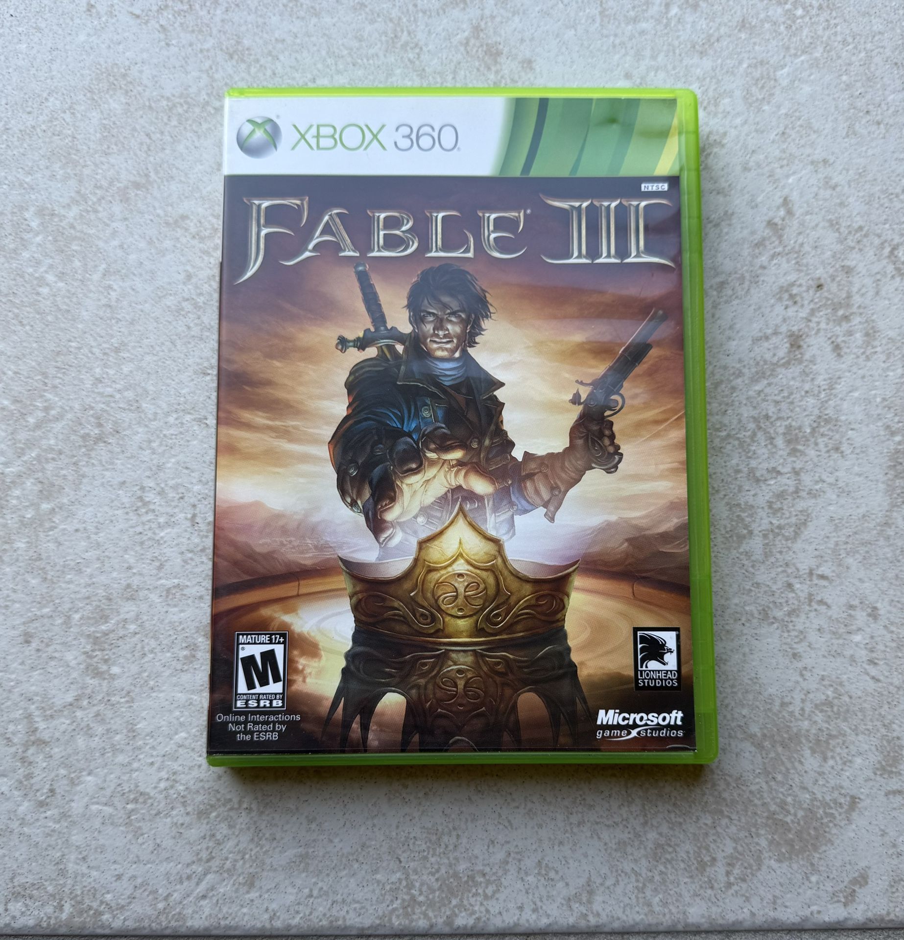 Fable III For Xbox 360. CIB. Great Condition!