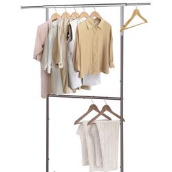 Rolling Clothes Rack