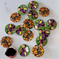 (16) Vtg betty boop pins BUTTONS Lot